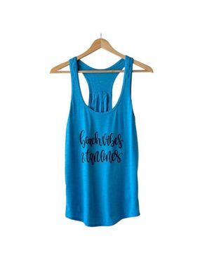 Lululemon Salute the Sun Singlet II Tank in Heathered Kayak Blue Size 8